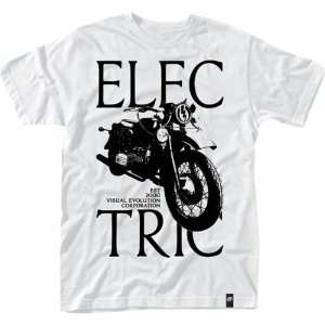 Electric Corp Mens Short Sleeve Casual T Shirt/Tee w/ Free B&F Heart 