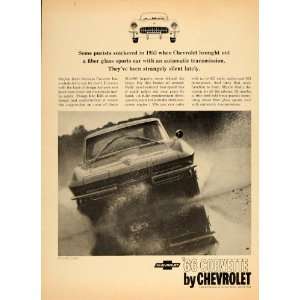 1966 Ad Chevy Corvette V8 C2 Rear Suspension Coupe Car 