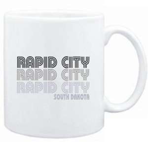  Mug White  Rapid City State  Usa Cities Sports 
