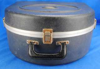 Vintage Ludwig Blue & Olive Green Badge Logo Snare Drum Hard Case 