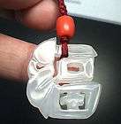 BEAUTIFUL ANTIQUE CHINESE AGATE PENDNAT GOOD FORTUNE #7