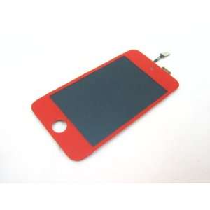  iPod Touch 4 ~ Red Full LCD Display+Touch Screen Digitizer 