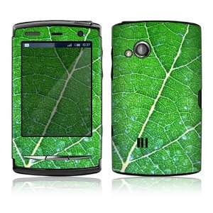 Sony Ericsson Xperia X10 Mini Pro Skin Decal Sticker   Green Leaf 