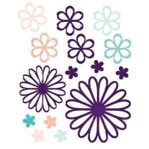  12 PACK CS EMBOSSED DAISYSTIX 15PC PUR Papercraft 