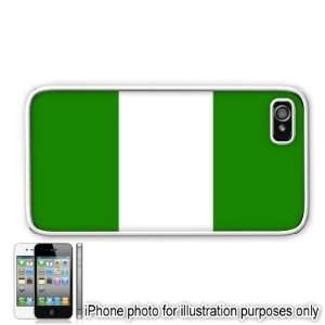 Nigeria Nigerian Flag Apple Iphone 4 4s Case Cover White