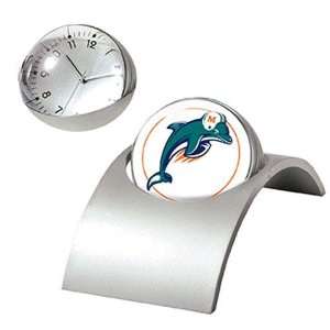  Miami Dolphins NFL Spinning Desk Clock
