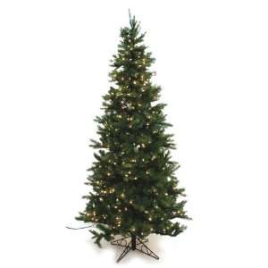   Artificial Prelit Christmas Tree, 7 Feet, Clear Lights