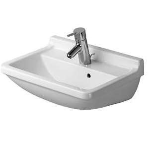 Duravit 030050.00.00 White Starck 3 Washbasin with Overflow with Tap 