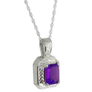 50 Ct Oval Purple Amethyst Sterling Silver Pendant with 18 Silver 