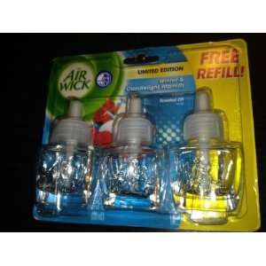  Air Wick Scented Oil Refills, Winter & Candlelight Warmth 