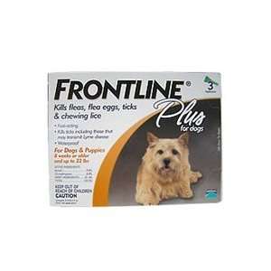  Frontline Plus for Dogs and puppies, for 8 Weeks or Older 