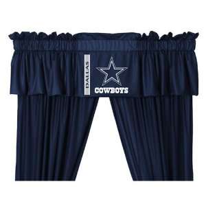  Dallas Cowboys 88x14 Window Valance