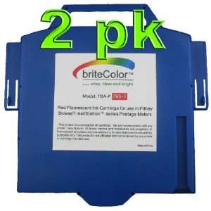 2pk BriteColor brand 765 3 compatible with Pitney Bowes DM200i, DM300i 