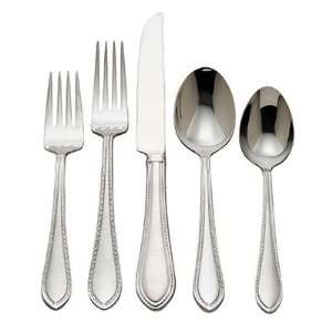 Reed and Barton Tangle wood 18/0 Stainless Steel 103 Piece Flatware 