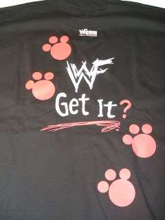 WWE DIVA ~Show Me Your Puppies~ DEBRA T shirt XL  