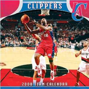  Los Angeles Clippers 2008 Wall Calendar
