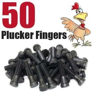  50 Pack Chicken Plucker Machine Fingers Poultry Plucking 