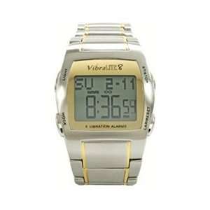  VibraLite 8 Vibrating Watch with Stainless Steel Band 