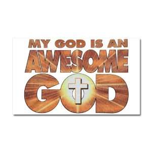  Car Magnet 20 x 12 My God Is An Awesome God Everything 