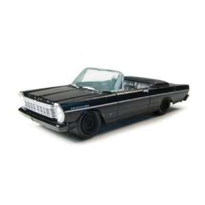  1965 Ford Galaxie 500 Convertible 1/64 Black Bandit Toys 