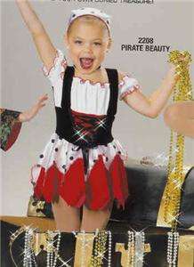 PIRATE BEAUTY 131,BALLET,TAP,PAGEANT,COLG.DANCE COSTUME  