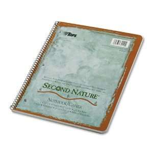    TOPS   Second Nature Subject Wirebound Notebook, College Rule 