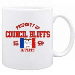   Of Council Bluffs / Athl Dept  Iowa Mug Usa City