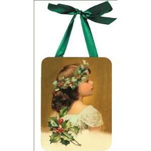  Christmas Holly Plaque