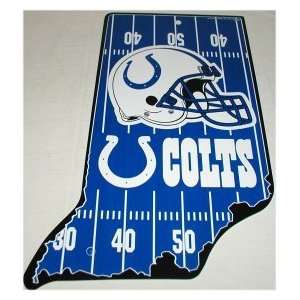  NFL Indianapolis Colts State Sign