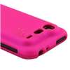Accessory Pink Blue Purple Hard CASE Film Bundle For HTC Droid 