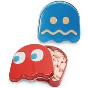  Pac man Ghost Sours Candy Tins (Set of 2) Toys & Games