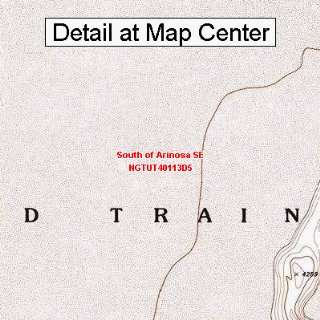   Map   South of Arinosa SE, Utah (Folded/Waterproof)