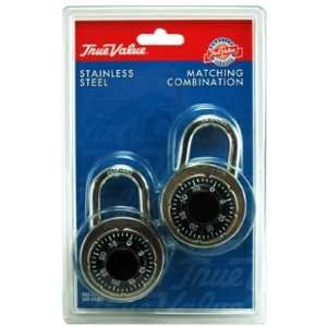  Hampton Prod #503 47201 TV 2PK SSDial Comb Lock