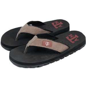    Texas A&M Aggies Two Tone Suede Flip Flops