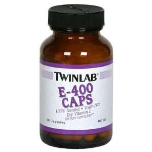  Twinlab   E 400 Caps   50 capsules Beauty