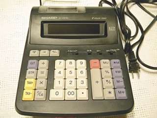 Sharp EL 1192BL 2 Color TaxBusiness/Printing Calculator  