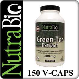 GREEN TEA Extract  150 V CAP   Antioxidant (45% Fat Burner EGCG 