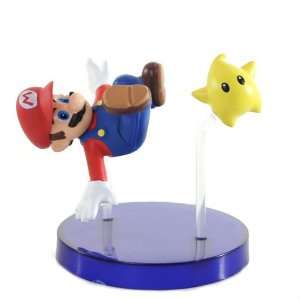  Super Mario Galaxy Trading Figure   Mario (2 Figure 