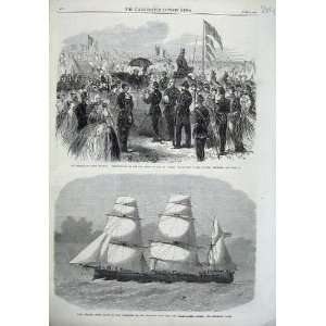  Rifle Meeting Surrey 1866  Screw Ship Sloop War 