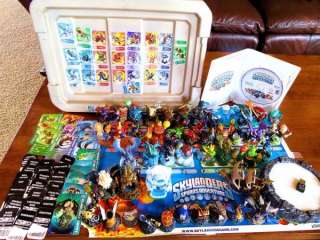 You are bidding on a HUGE COLLECTION of SKYLANDERS I am selling my 