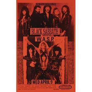 Black Sabbath   Posters   Limited Concert Promo