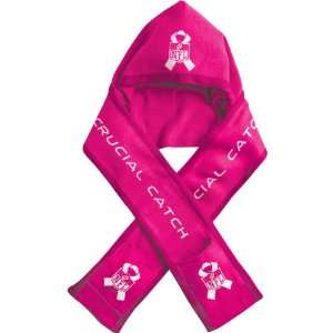   NFL Womens Breast Cancer Awareness Hooded Scarf