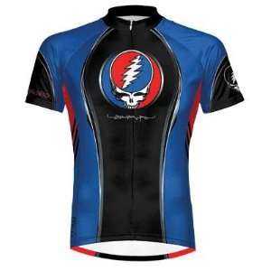  Primal Wear Mens Grateful Dead Team Steal Your Face Cycling Jersey 