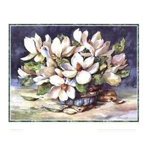 Old Tyme Magnolias by Jerianne Van Dijk 28x22