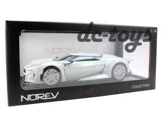 Norev 2008 Paris Auto Show Citroen GT Concept 118 Diecast White 