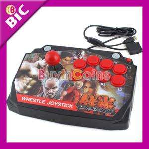 Wrestle Joystick Gamepad Street Fighter Controller 4 PlayStation 2 PS2 