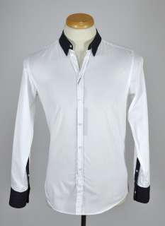 Authentic $495 Dolce & Gabbana Martini White Shirt US 15 15.75 16.5 