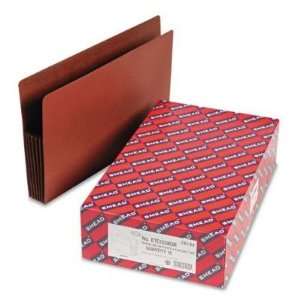   Drop Front File Pockets, Legal, Red/Redrope, 10/Box (76194) Office