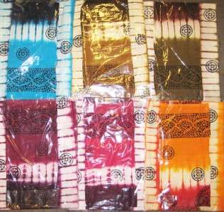   Gypsy Boho Tie Dye Tribal Caftan Kaftan Dress All Colors 153  