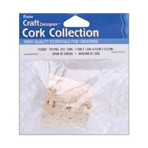 Darice #22 Cork 1.75X1.5 1/Pkg P10997; 6 Items/Order 